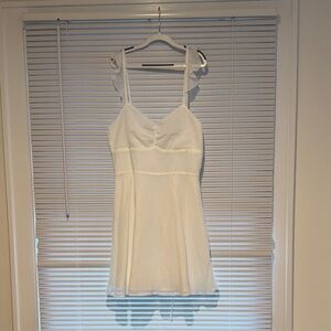 Princess Polly Cream Mini Dress